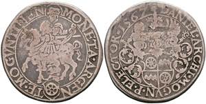 Coins 1 / 4 thaler, 1567, Damian Brendel ... 