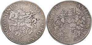 Coins 1 / 2 thaler, 1568, dan Brendel from ... 