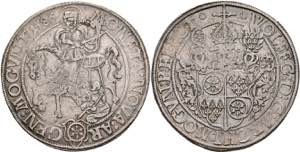 Coins Thaler, 1586, Wolfgang from Dalberg, ... 