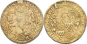 Coins Thaler, 1596, Wolfgang from Dalberg, ... 