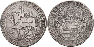 Münzen Taler, 1602, Johann Adam von Bicken, ... 