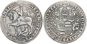 Coins Thaler, 1602, Johann Adam from Bicken. ... 