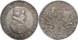 Coins Thaler, 1629, Johann Schweickhardt ... 