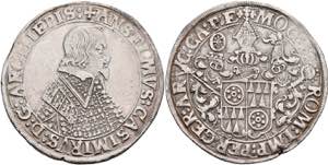 Münzen Taler, 1639, Anselm Casimir von ... 