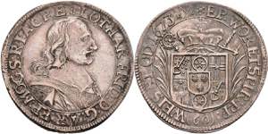 Coins Guilder (60 kreuzer), 1673, Lothar ... 