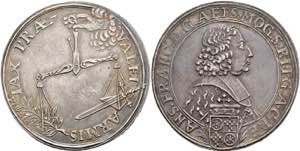 Coins Thaler, undated, Anselm Franz from ... 