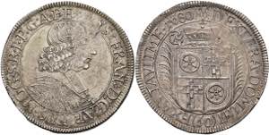 Münzen Gulden (60 Kreuzer), 1680, Anselm ... 