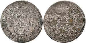 Münzen 1/12 Taler, 1689, Anselm Franz von ... 
