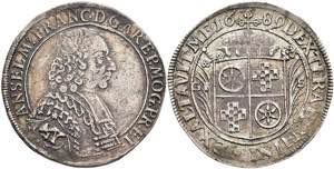 Münzen 15 Kreuzer, 1689, Anselm Franz von ... 