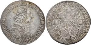 Münzen Taler, 1691, Anselm Franz von ... 