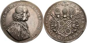 Münzen Doppelter Schautaler (58,52g), 1695, ... 