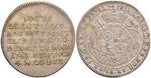 Münzen Groschen, 1743, Philipp Karl von ... 