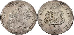 Coins 5 kreuzer, 1763, Emmerich Joseph from ... 