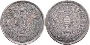 Coins Show thaler, 1763, sede vacante, ... 