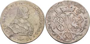 Coins Thaler, 1766, Emmerich Joseph from ... 