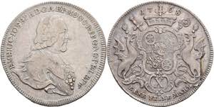 Coins Thaler, 1768, Emmerich Joseph from ... 