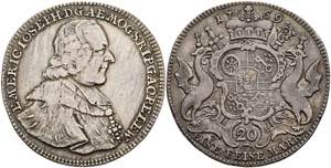 Münzen 1/2 Taler, 1770, Emmerich Joseph von ... 