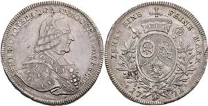 Coins Thaler, 1771, Emmerich Joseph from ... 