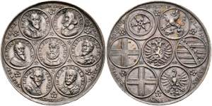 Medals Johann Schweikhardt from Kronenberg, ... 