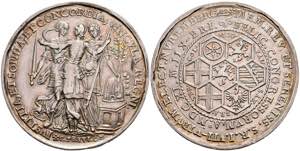 Medals Nuremberg, silver medal (diameter ... 