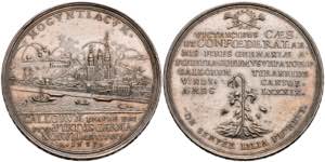 Medals Silver medal (diameter approximate ... 