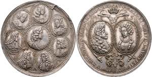 Medaillen Silbermedaille (Dm. ca. 45,25mm, ... 