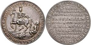 Medaillen Silbermedaille (Dm. ca. 39,70mm, ... 