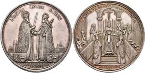Medals RDR, silver medal (diameter ... 