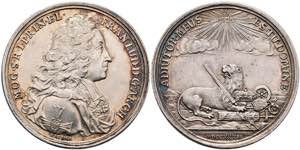 Medals Franz Ludwig from Palatinate Neuburg, ... 
