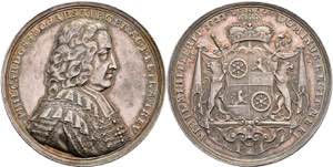 Medals Philipp Karl from Eltz Kempenich, ... 