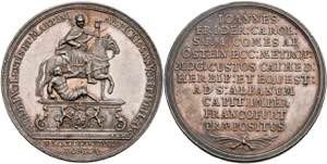Medaillen Silbermedaille (Dm. ca. 40,40mm, ... 