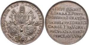 Medals Johann Friedrich Karl from Ostein, ... 