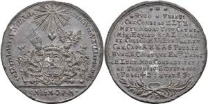 Medaillen Zinnmedaille (Dm. ca. 43,70mm, ca. ... 