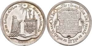 Medals Silver medal (diameter approximate 43 ... 