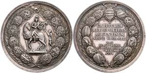 Medaillen Silbermedaille (Dm. ca. 52,20mm, ... 