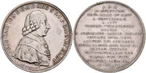 Medals Friedrich Karl Joseph from Erthal, ... 