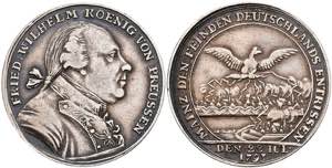 Medals Prussia, Friedrich Wilhelm II., ... 