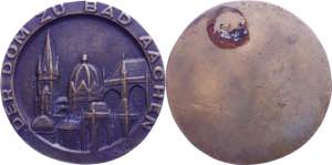 Medaillen Deutschland nach 1900 Aachen, ... 