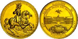 Medallions Germany after 1900 Baden, Gold ... 