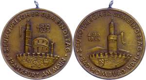 Medaillen Deutschland nach 1900 Frankfurt am ... 