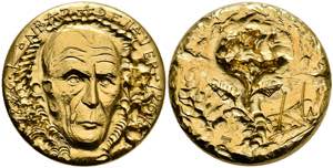Medallions Germany after 1900 Gold medal (Dm ... 