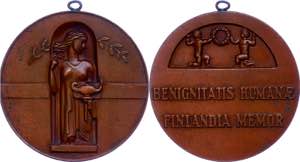 Medallions Foreign after 1900 Finland, ... 