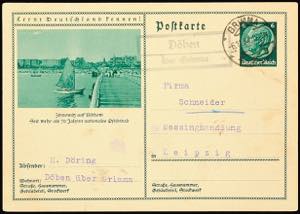 German Reich - rural postmarks II \Döben / ... 