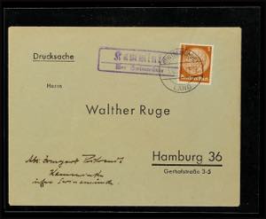 German Reich - rural postmarks II \Kamminke ... 
