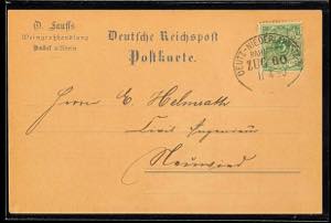German Empire Railway Post ... 