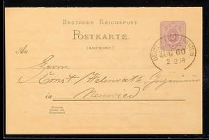 German Empire Railway Post ... 