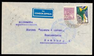 Zeppelin Mail 1933, 4. SAF, Brazilian post, ... 