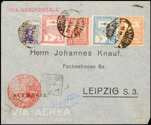 Luftpost bis 1945 URUGUAY 1933, ... 
