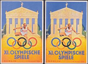 Olympics 1936 1936, XI. Olympic BERLIN, 2 ... 