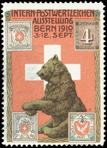 Propaganda Vignettes 1910 Bern, inner. ... 